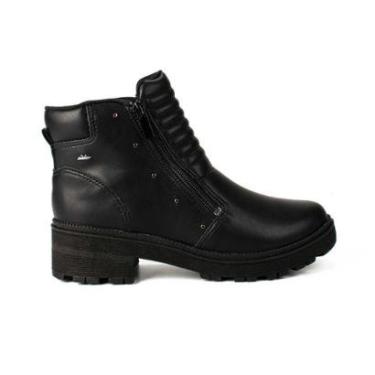 Imagem de Bota Dakota de Cano Curto Preta Feminina - Ref.: G5653-Feminino