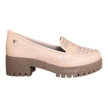 Imagem de Sapato Mocassim Tratorado Mississipi Feminino Q8554 Bege-Feminino