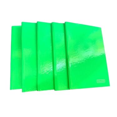 Imagem de Caderno brochura capa dura pequeno 1/4 c/95 folhas- kit 2un