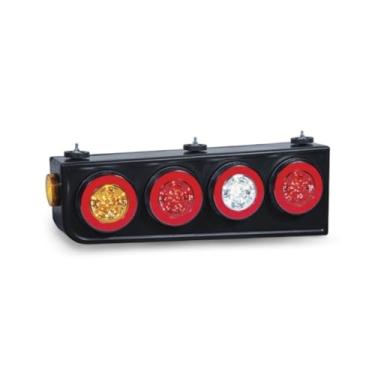 Imagem de Suporte Lanterna Traseira Ld Halo Light 24V Caminhoes