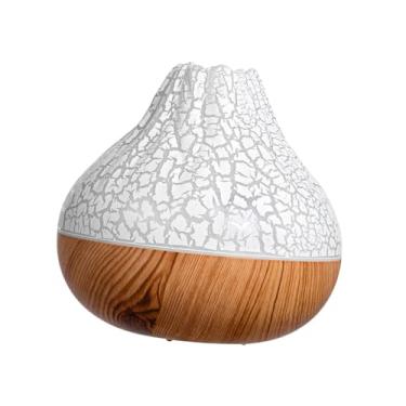 Imagem de Gralara Umidificador de ar difusor de óleo essencial 250ml, design moderno para ambiente relaxante, branco, Tamanho real