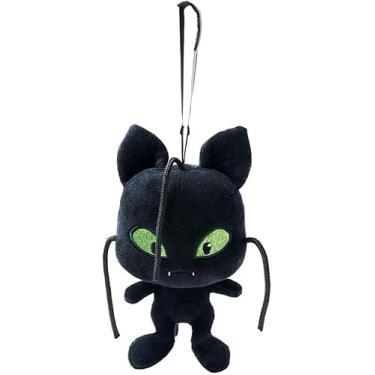 Imagem de Spirit Halloween Miraculous Ladybug Costume Accessories Dress Up Cosplay (Plagg Carry-Along Plush)