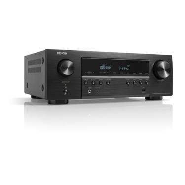 Imagem de Denon Receptor AV AVR-S670H 5,2 canais 75W 8K com HEOS® integrado. Decoradores Dolby TrueHD e DTS, 6 entradas HDMI, HDMI 8K