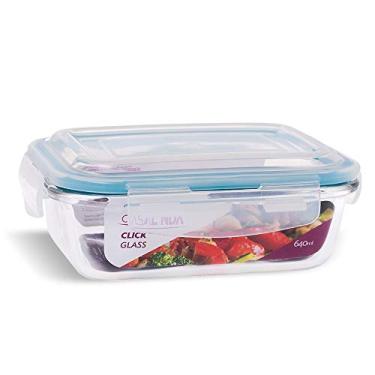 Imagem de Conjunto 4 Potes Vidro Hermético 370ml e 640ml Marmita Papinha