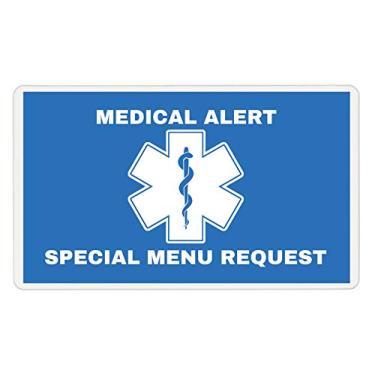 Imagem de Weight Loss Surgery (WLS) Card Cartão de carteira assinado para cirurgia bariátrica s (pacote com 2) (wls-100-v2) (azul)