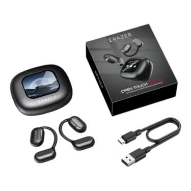 Imagem de Fones de ouvido bluetooth 5.4 OWS esportes sem fio LEN0V0 ERAZER XP2 tela touchscreen colorida com suporte TF Card