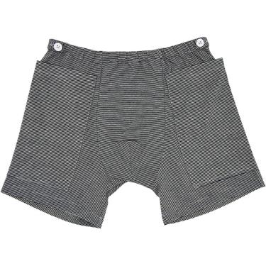 Imagem de Cuecas para incontinência urinária, calcinha masculina para incontinência, roupa íntima de algodão, calças para incontinência adulta, fralda de algodão, confortável e fácil de colocar e tira