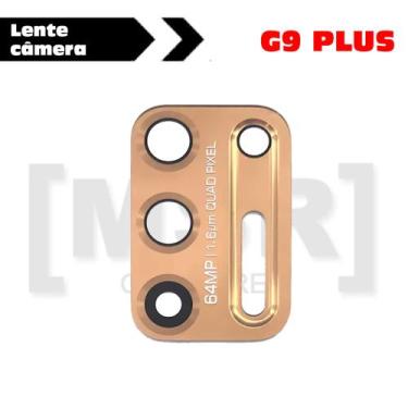 Imagem de Lente da câmera celular MOTOROLA modelo G9 PLUS, DOURADO