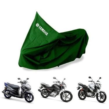 Imagem de Capa Protetora Impermeável Para Moto Yamaha - SPTS,  M, Verde
