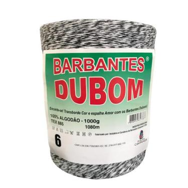 Imagem de Barbante Dubom Plus Xadrez - 1 Kg - Fio 6 - 1080m - Barbantes DUBOM