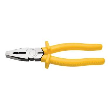 Imagem de Alicate Universal Amarelo Multiuso Cabo Isolado 8 Polegadas - Tramonti