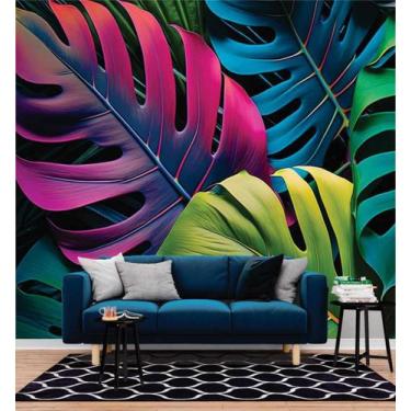 Imagem de Papel de Parede 3D Painel 2,5M Costela de adão Decorado Jadim Realista