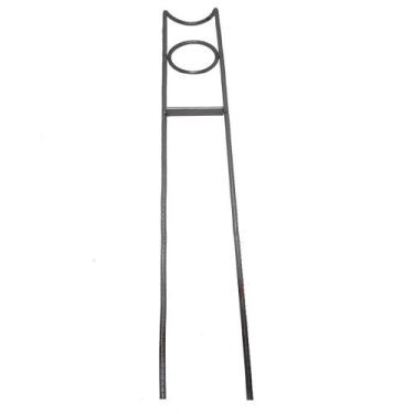 Imagem de Suporte Para Vara De Pesca Argola Fixa De Aço - Kit 5pçs - Fishing Spo