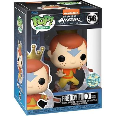 Imagem de Funko POP! Digital Freddy as Aang NFT Release Exclusive Physical Pop