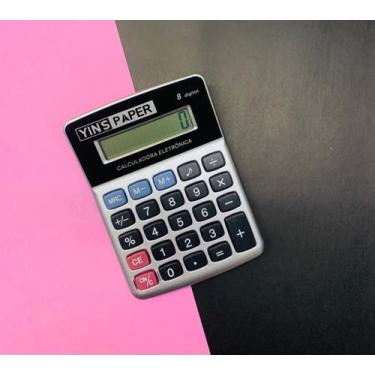 Imagem de Calculadora Eletrônica De Mesa 8 Dígitos Multiuso YP7315 - Yins