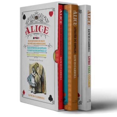 Imagem de Livro - Box Alice No País Das Maravilhas E Alice Através Do Espelho + 