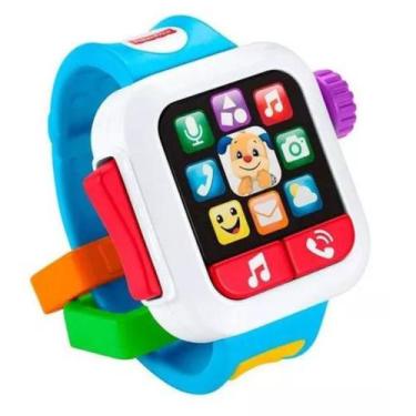 Imagem de Brinquedo Meu Primeiro Smartwatch Fisher price HXB79 - Mattel