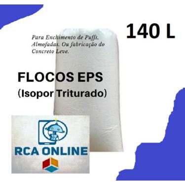 Imagem de Flocos de Isopor para Enchimento - Puff - Almofada - Concreto Leve 140