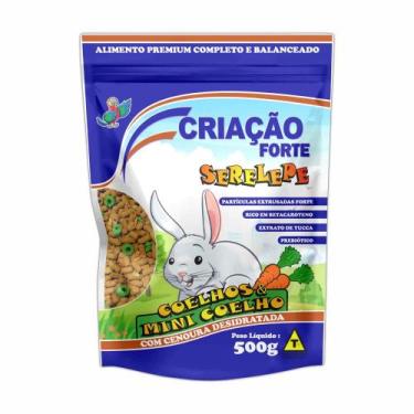 Imagem de Ração Serelepe Coelhos & Mini Coelhos - Pássaro Forte - 500G - PLURI-P