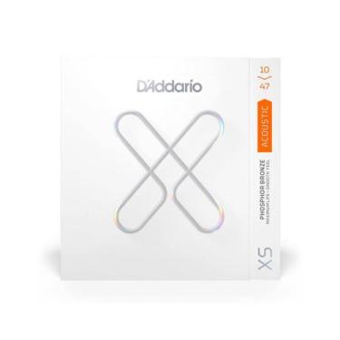 Imagem de Encordoamento para violão d'addario xs phosphor bronze 10/47 acoustic