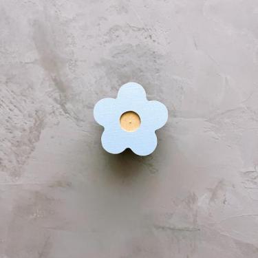 Imagem de 4 Ganchos de parede flor infantil decoração baby 4Flbb15c - Souvenir D