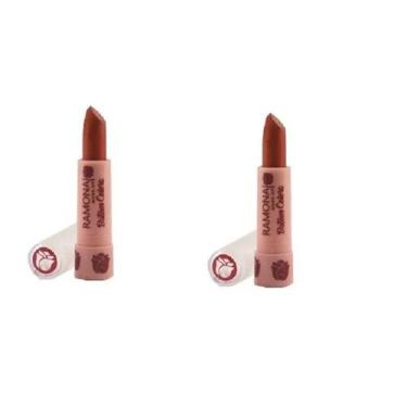 Imagem de Kit 2 Batom Colors Cor 23 Cacau 3,8gr - Ramona Make Up