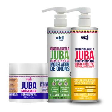 Imagem de Kit Widi Care Juba Condicionador, Ondulando e Máscara