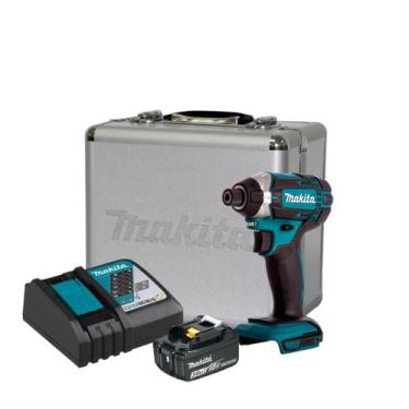 Imagem de Parafusadeira De Impacto Bateria 18v Dtd152 Makita Com Maleta