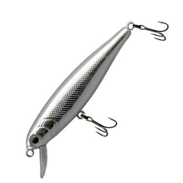 Imagem de Isca Artificial Pesca Maruri Meia Água - Prince 75, Cromo