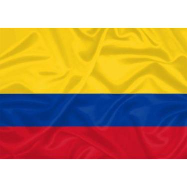 Imagem de Bandeira Colômbia 1,50x0,90mt  Copa do Mundo Futebol - WCAN