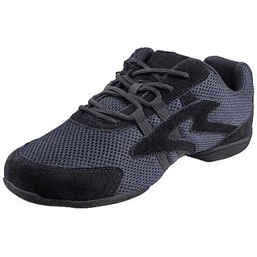 Imagem de Very Fine Tênis unissex adulto Phoenix Jazz Street Ballroom Latin Exercise Dance Tênis, Preto, 13 Women/12 Men