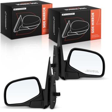 Imagem de A-Premium Par (2) espelhos retrovisores elétricos do lado do motorista e do passageiro - compatível com Ford Explorer e Mercury Mountaineer, 2002 2003 2004 2005 - Espelho retrovisor externo externo