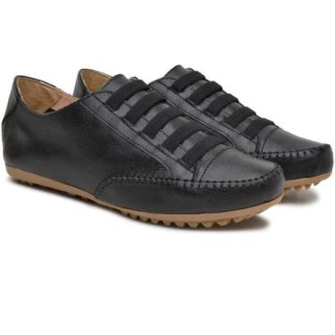 Imagem de Sapatênis Mocassim Feminino Confort Tendencia - REF, Feminino, 38, Pre