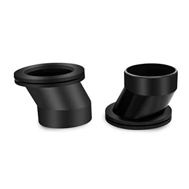 Imagem de 2 peças Carburador Carburador Air Silencer Boot Joint Compatível com Arctic Cat Cougar 1993-1998, XTPTFABS