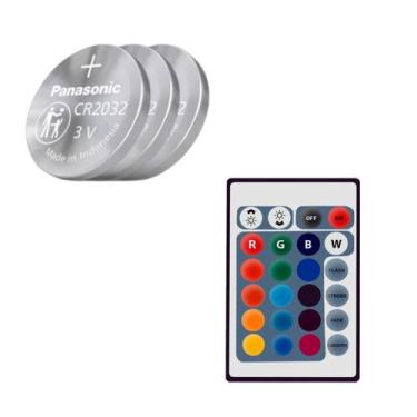 Imagem de Bateria Para Controle Remoto Fita Led Rgb - Panasonic