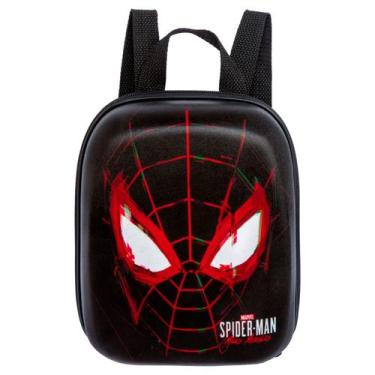 Imagem de Mochila Escolar De Costas Infantil Homem-Aranha Miles Herói Marvel Max