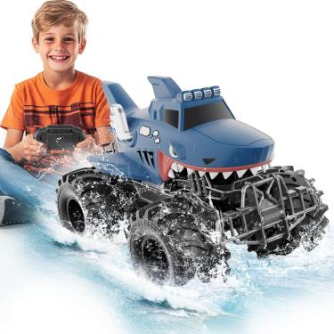 Imagem de Controle remoto Shark Truck MUYOLO 1:16 Rc Monster Car 4WD
