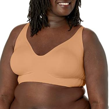 Imagem de Rhonda Shear Sutiã de gel feminino sem fecho nas costas, Bronzeador, M
