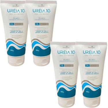 Imagem de CREME ULTRA HIDRATANTE UREIA 10% 150g DEMAZ0N KIT 4und - DEMAZON