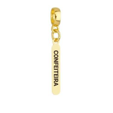Imagem de Berloques Cozinha Gastronomia Confeitaria Banhado a Ouro 18k - WORK SE