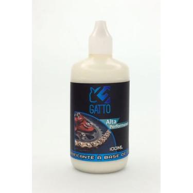 Imagem de lubrificante para corrente de bike a base de cera 100ml gatto performa