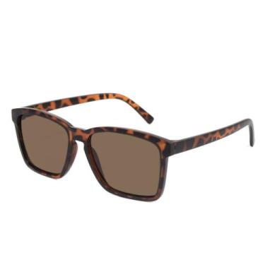Imagem de Óculos De Sol Quadrado Masculino Feminino Use Young Original, Leopardo