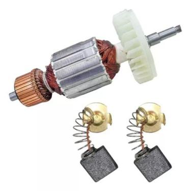 Imagem de Induzido + E. Carvão P/ Esmerilhad. Makita Ga7020 /9020 220v - Bolte