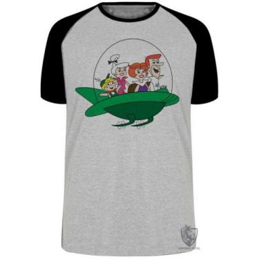 Imagem de Camiseta Os Jetsons nave Blusa Plus Size extra grande adulto ou infant