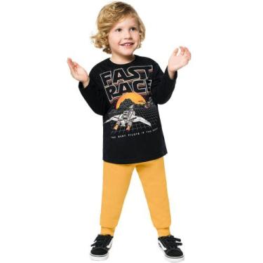 Imagem de Conjunto Infantil Masculino Camiseta + Calça Kyly