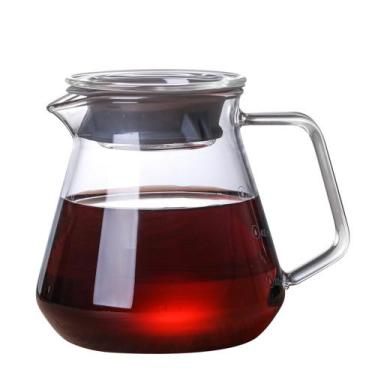 Imagem de Jarra Vidro Borossilicato Chá Água Café 400ml Barista - RALEO