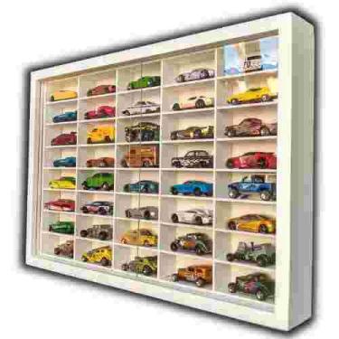 Imagem de Expositor 40 Nichos - Escala 1:64 carrinhos - cod 13401 - MAG ART STOR