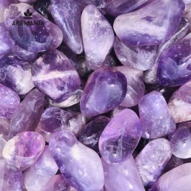 Imagem de Ametista Rolada - A Pedra da Transformação - Aromania Essências