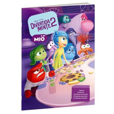 Imagem de Livro de Atividades Mió Disney Pixar Divertida Mente 2