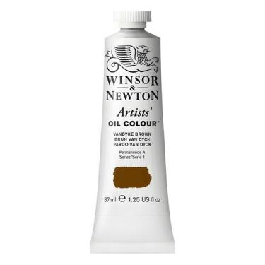 Imagem de Tinta óleo artist 37ml winsor & newton s1 escolha a cor, VANDIKE BROWN